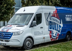 Der Bus der Thuringia Bulls