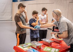 Schüler erschmecken Lebensmittel