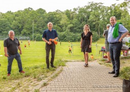 Wolfgang Metzner, Wolfgang Heyder, Daniela Kicker und Andreas Schwarz